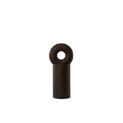 OYOY Living Design Hoop Mill Grinder in FSC-certified ash wood, available in Natural or Dark finish, two sizes. CrushGrind® mechanism for salt, pepper, or spices.