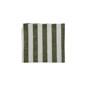 OYOY Living Design Striped Tablecloth in organic cotton with bold striped pattern. Available in multiple colors and sizes (200 × 140 cm or 260 × 140 cm).