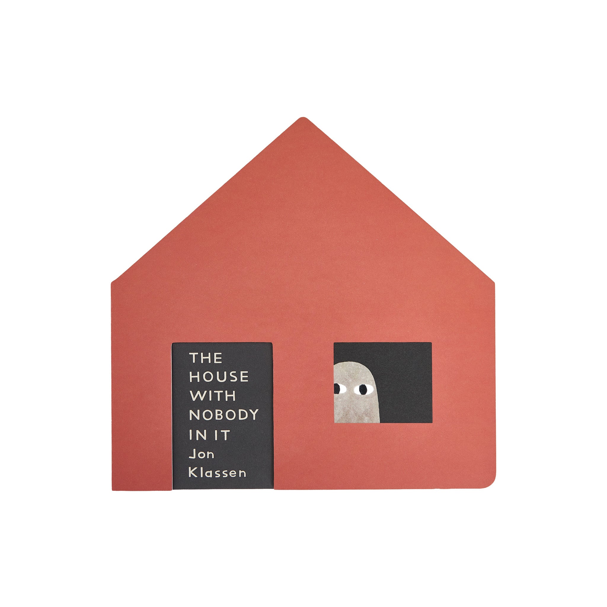 The House with Nobody In It by Jon Klassen oversized children’s board book with die-cut pages and gently spooky illustrated storytelling.