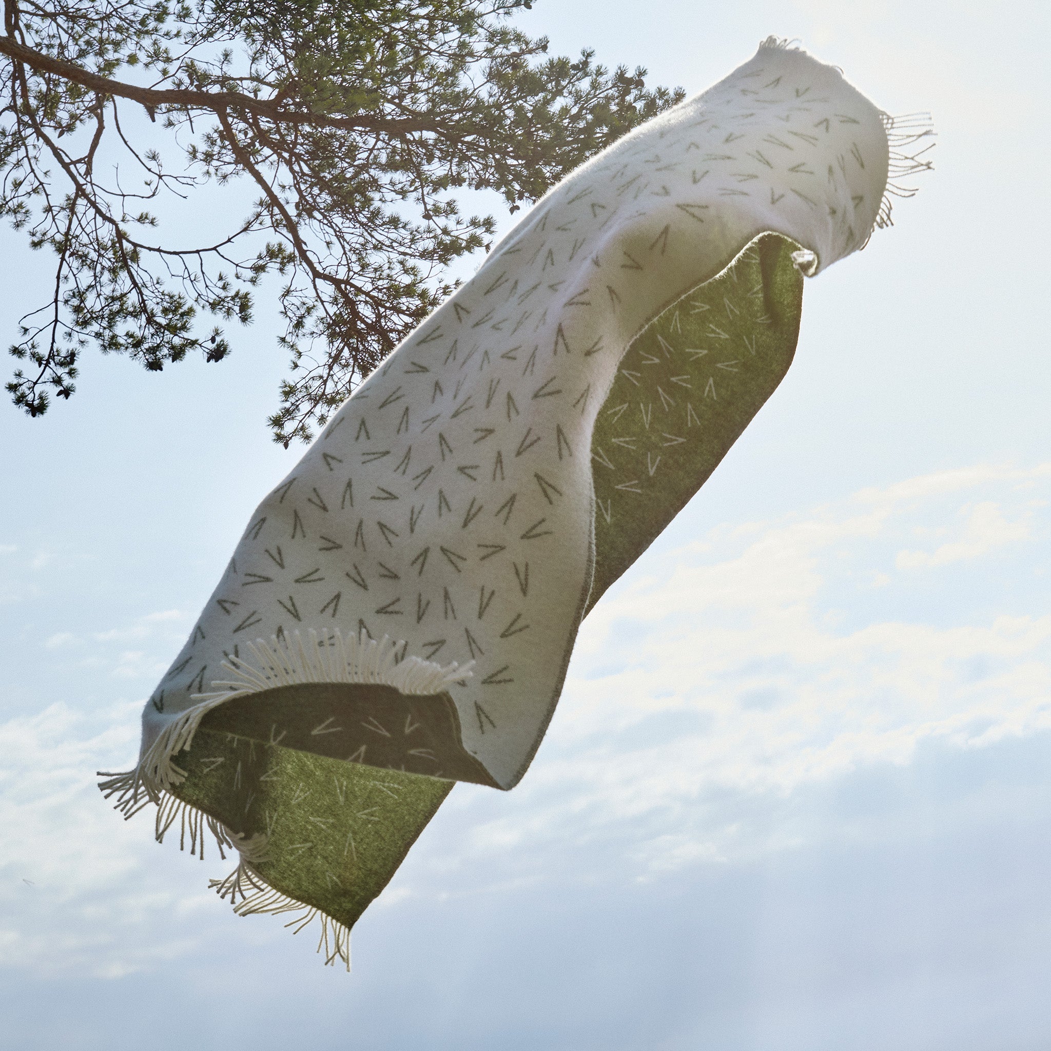 Pine Needles Throw