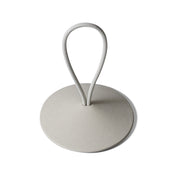 Pidät STOP round speckled rubber doorstop with recycled polyester rope, designed by Studio Gorm and made in Portugal.