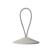 Pidät STOP round speckled rubber doorstop with recycled polyester rope, designed by Studio Gorm and made in Portugal.