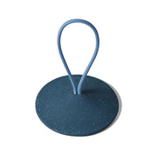 Pidät STOP round speckled rubber doorstop with recycled polyester rope, designed by Studio Gorm and made in Portugal.