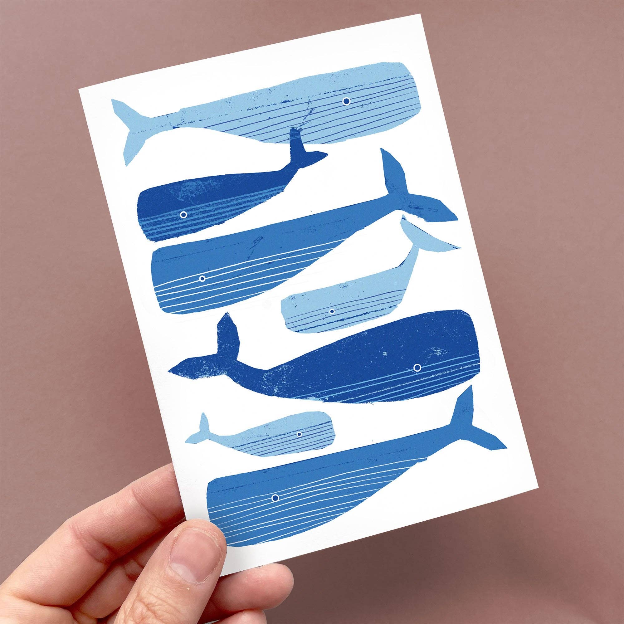 Pod of Whales Card - Hei-Hey