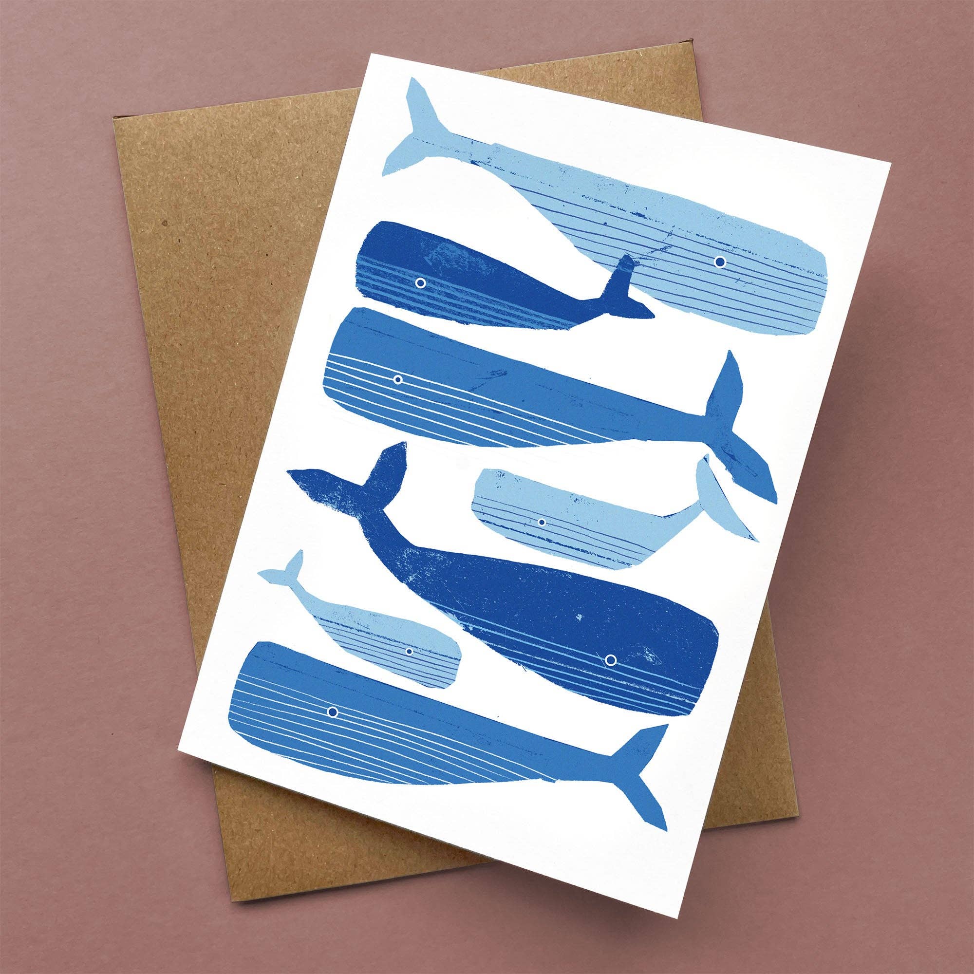 Pod of Whales Card - Hei-Hey