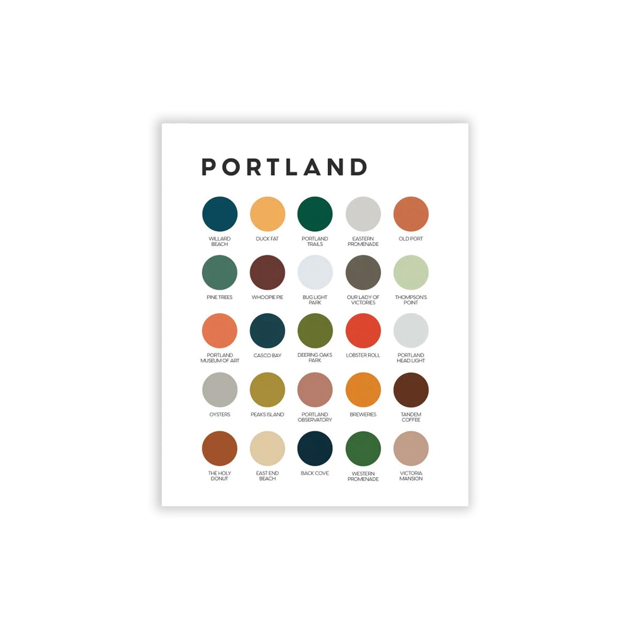 Portland, Maine Print - Hei-Hey