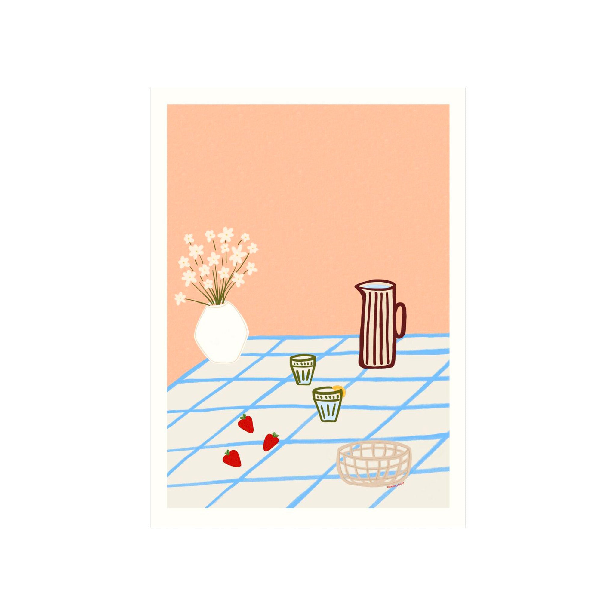 Summer Picnics Print