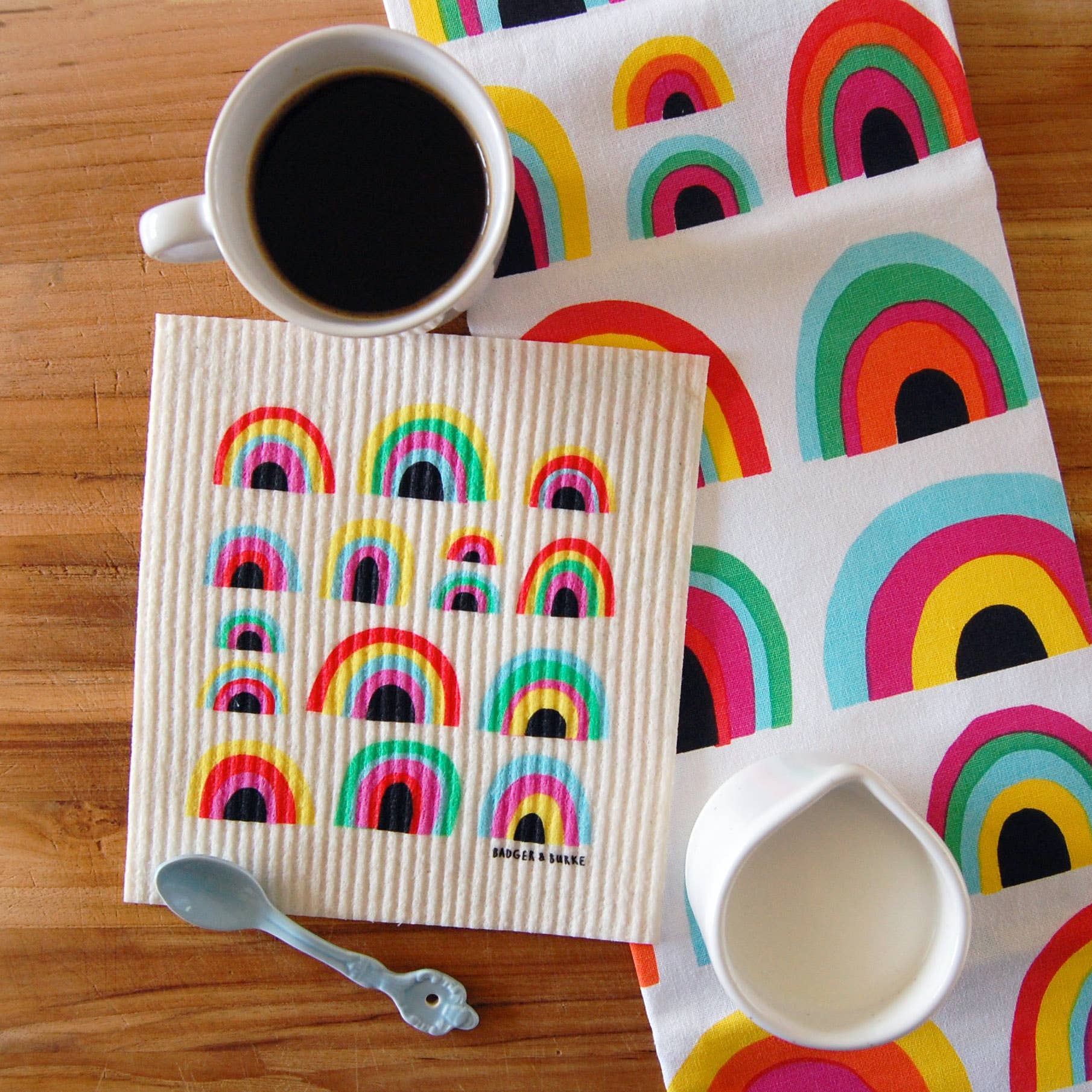 Rainbow Swedish Dishcloth - Hei-Hey