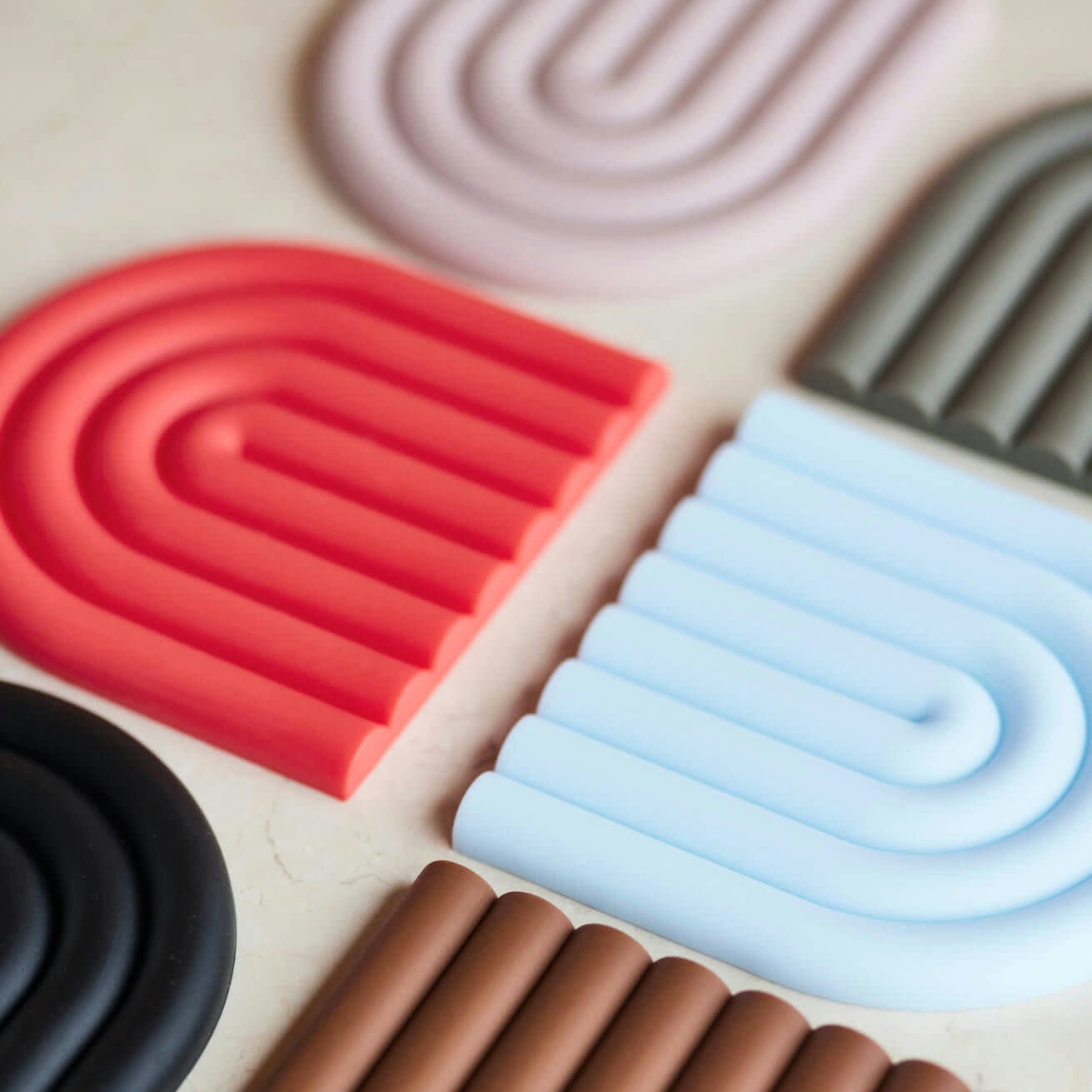 Rainbow Trivet - Hei-Hey