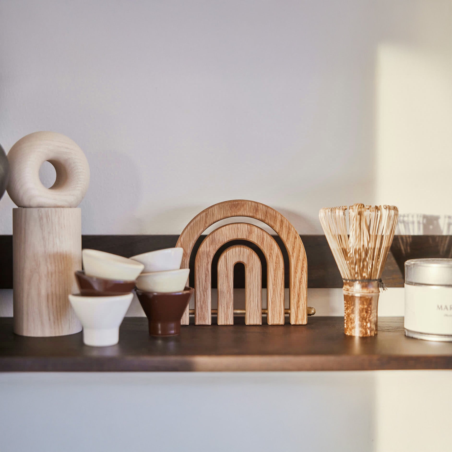 Rainbow Wooden Trivet - Hei-Hey