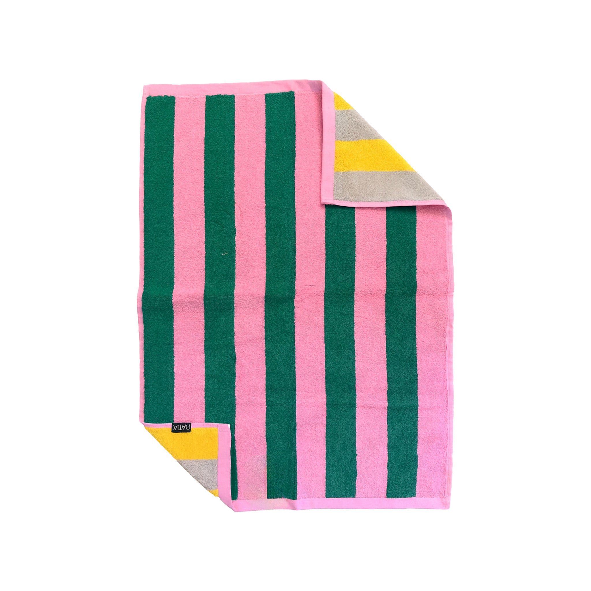 Double-Sided Stripe Hand Towel