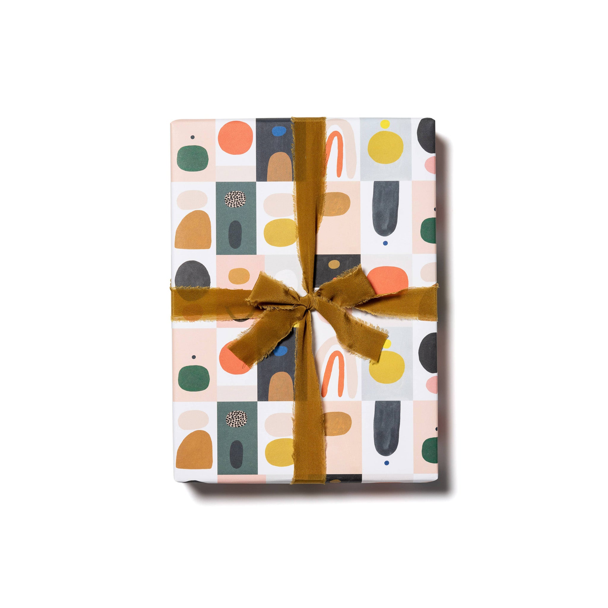 Color Block Gift Wrap