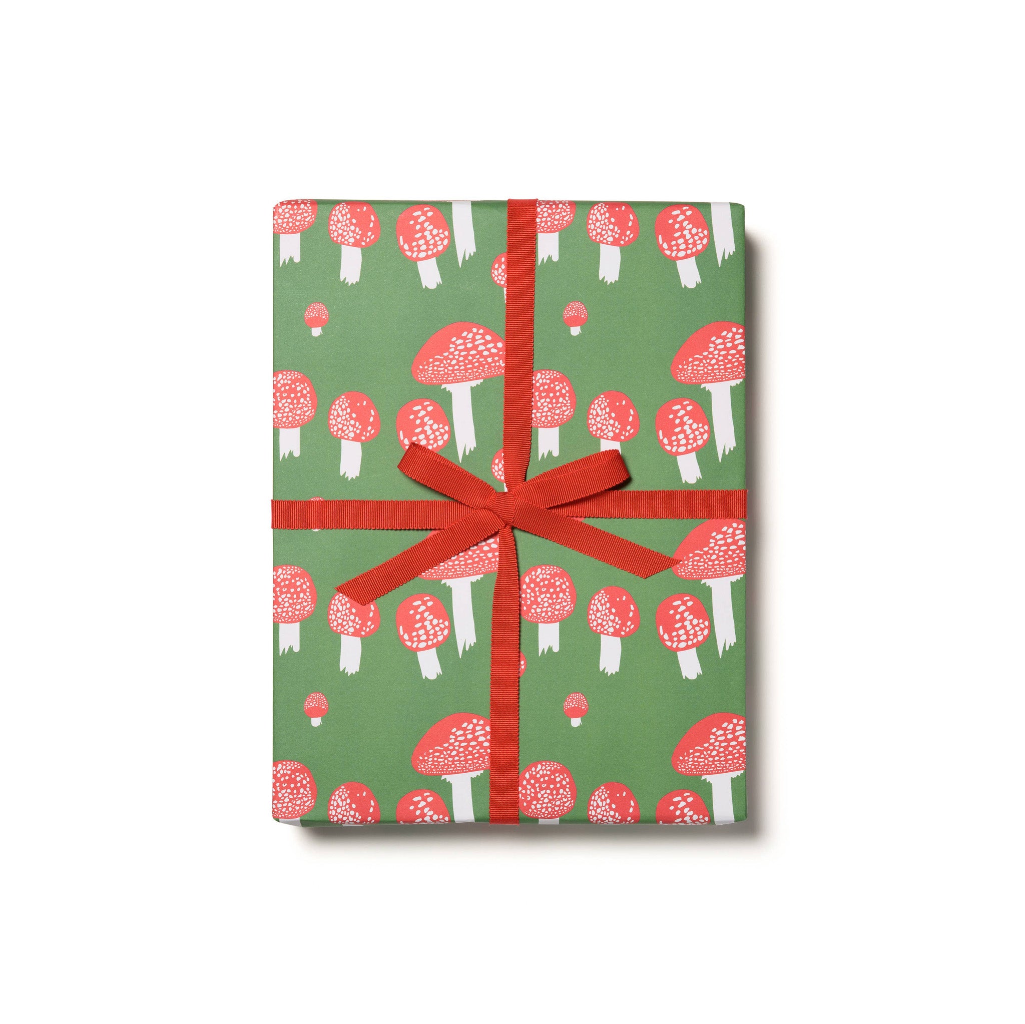 Festive Mushrooms Gift Wrap