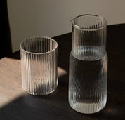 Ribbed Carafe & Tumbler Set - Hei-Hey