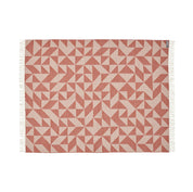 Silkeborg Uldspinderi Twist a Twill Throw in multiple colors (light grey, dark grey, maple green, petrol green, rusty rose) 100% pure wool with bold geometric twill pattern by Tina Ratzer.