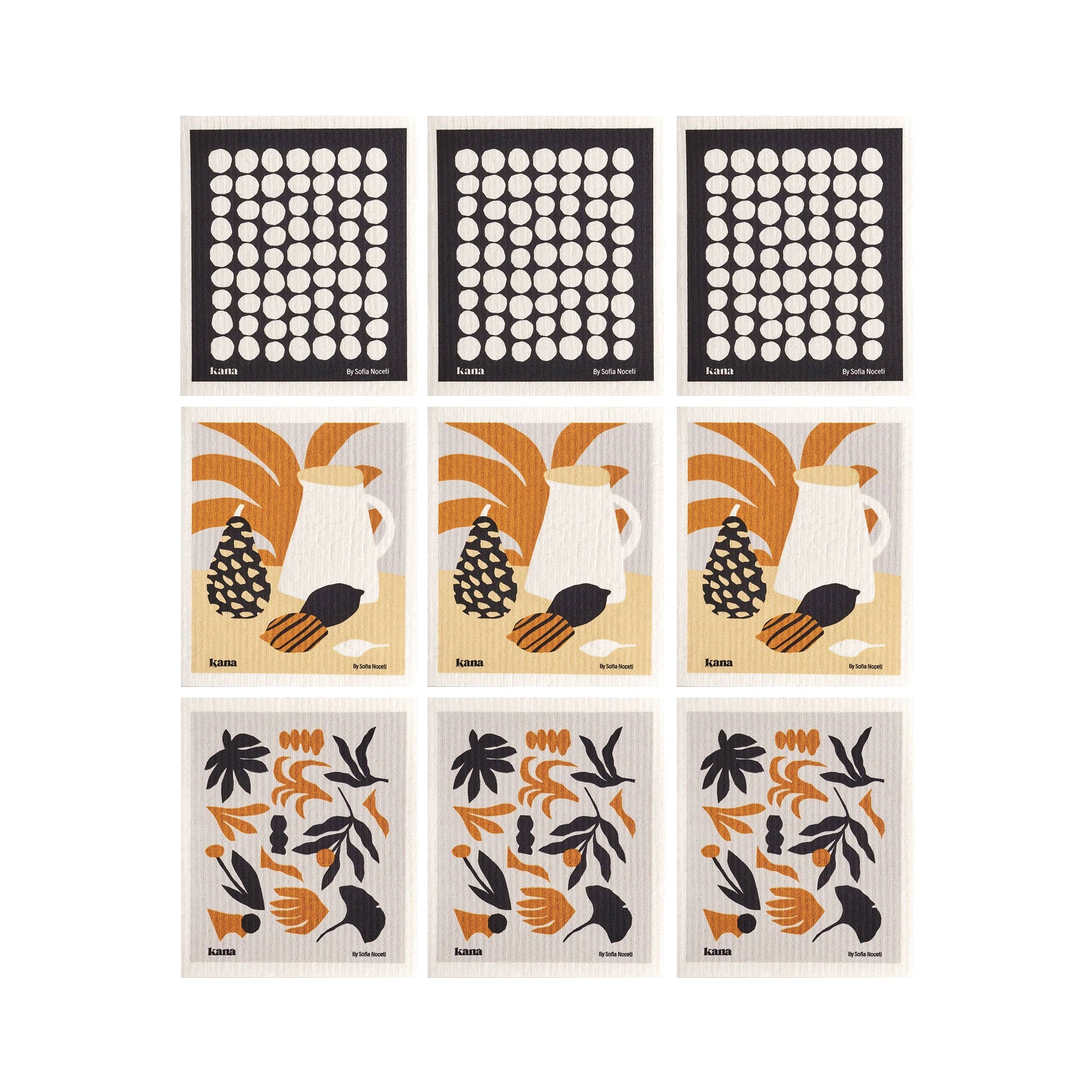 Sofia Swedish Dishcloth Set - Hei-Hey