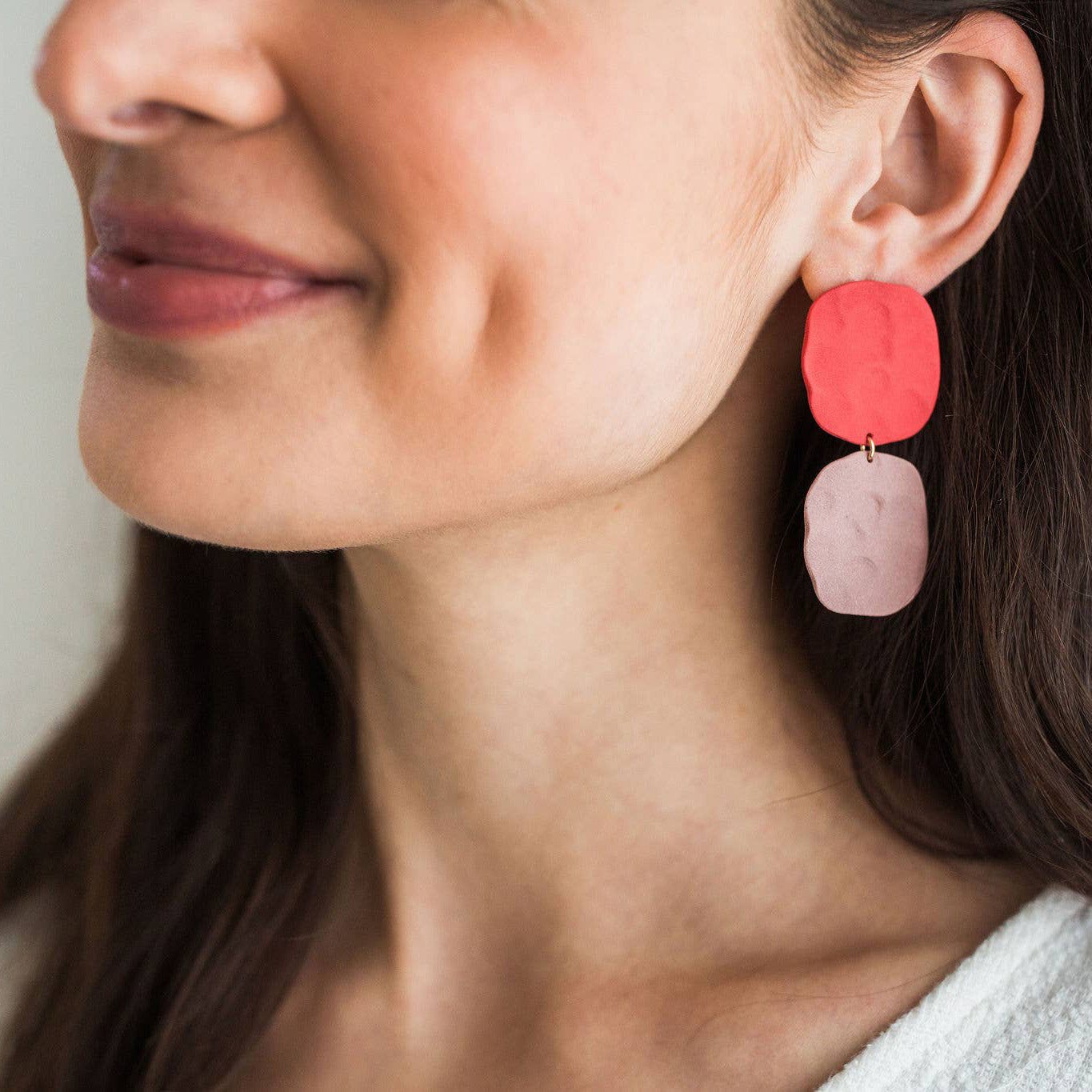 Soft Square Earrings - Hei-Hey