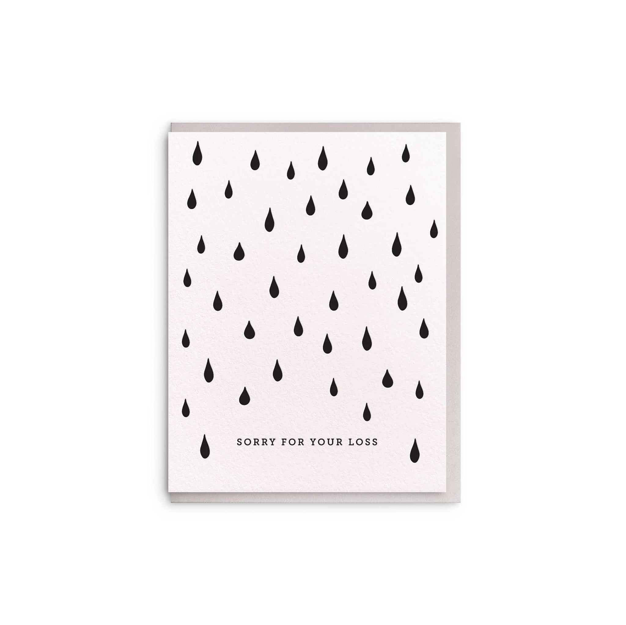 Sorry For Your Loss Card - Hei-Hey