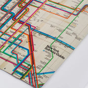 NYCTA: Objects book — cloth-bound, square-format volume with silkscreen cover, featuring 400+ NYC Subway artifacts and ephemera collected by Brian Kelley.