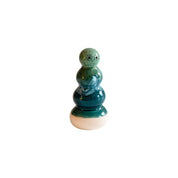 Polo Familia by Studio Arhoj handmade porcelain figurines with colorful high-fire glazes and expressive eyes, each one-of-a-kind.
