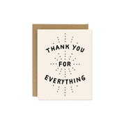Thank You For Everything Card - Hei-Hey