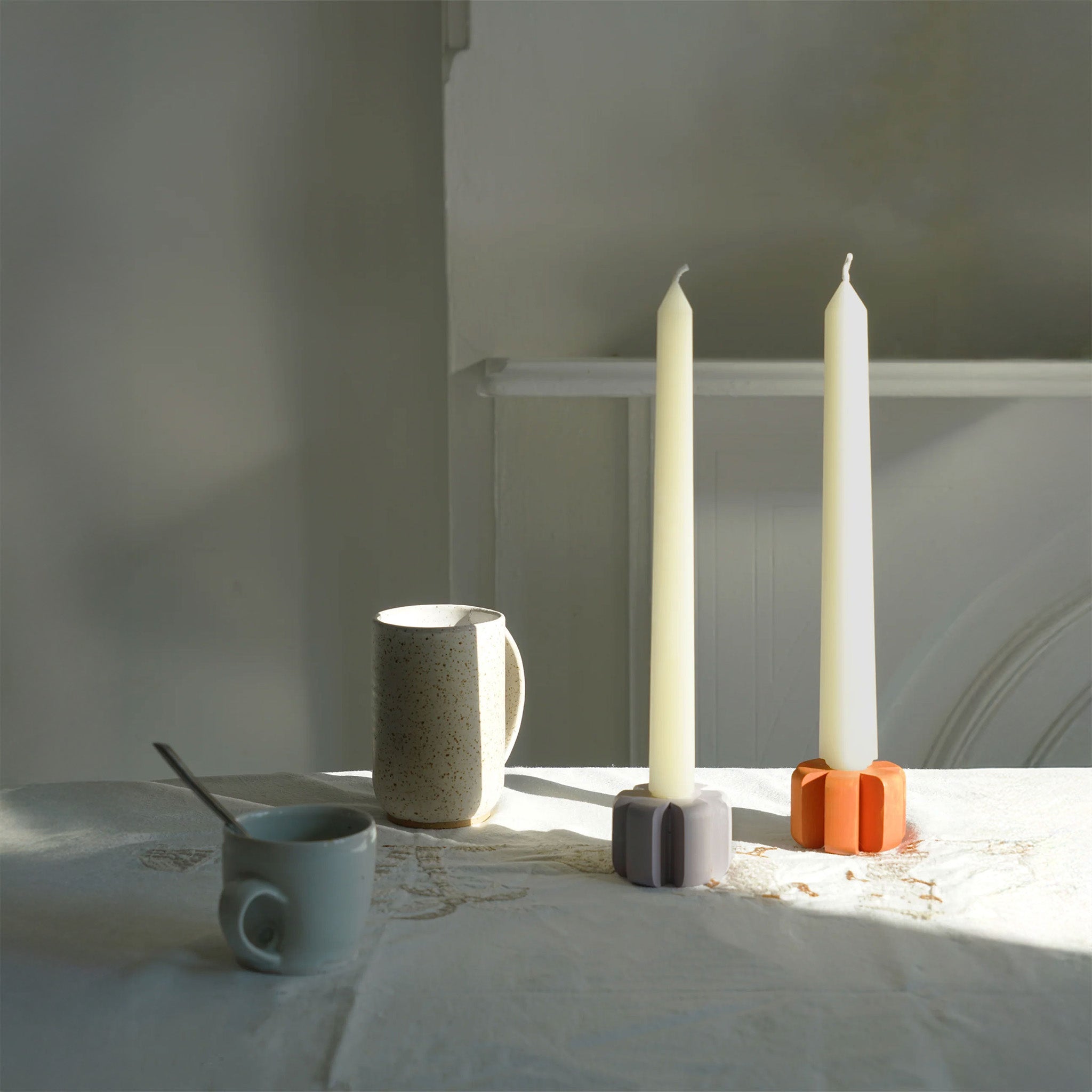 Asterisk Candleholder Set