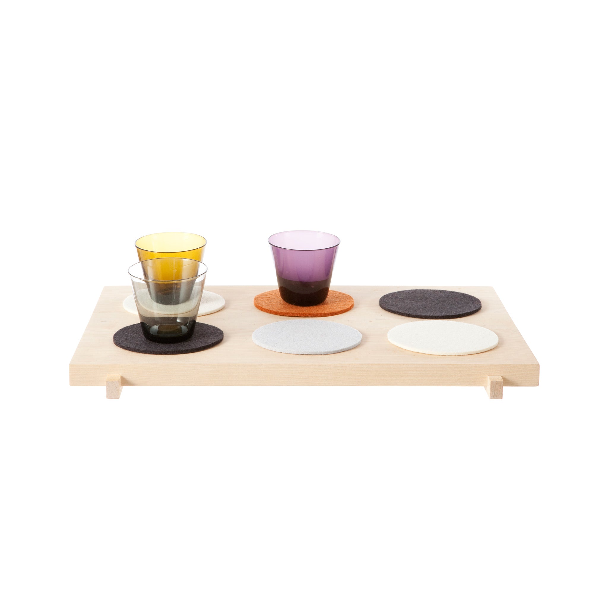 Verso Design ILMA Serving Tray in sustainably sourced birch, handcrafted in Finland. 22 × 40 cm Nordic tray that doubles as a cutting board, made to last.