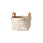Lastu Round Birch Basket