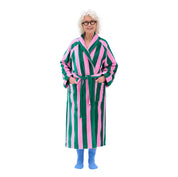 Wide Stripe Unisex Bathrobe - Hei-Hey